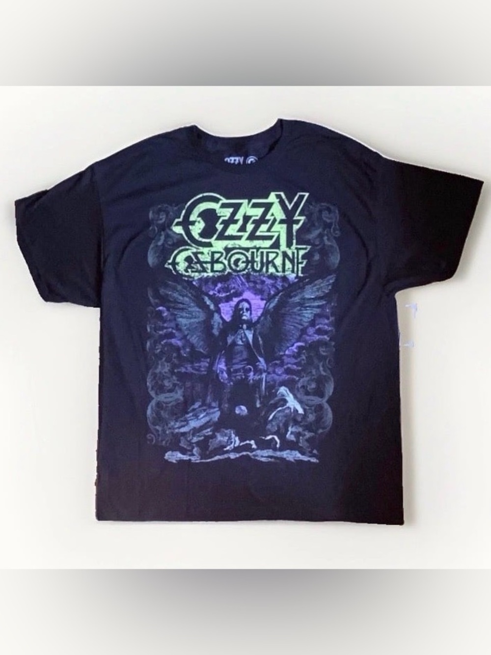 Ozzy Osbourne T-Shirt Men’s XL Black Graphic Band Tee NWT Ozzy Has Wings